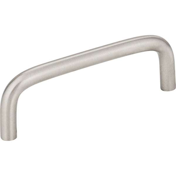 Elements 3-1/2" Center-to-Center Stainless Steel Torino Cabinet Wire Pull K271-3.5-SS - main